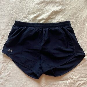 Under Armour Women's Navy Athletic Shorts